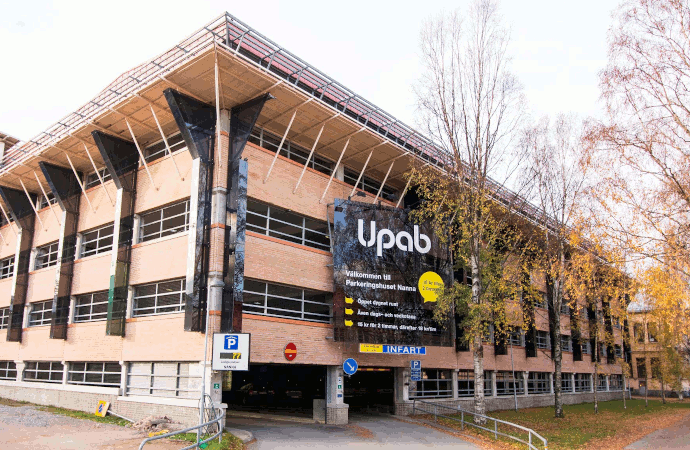 Parkeringshus kan ge Umeås elnät effekt